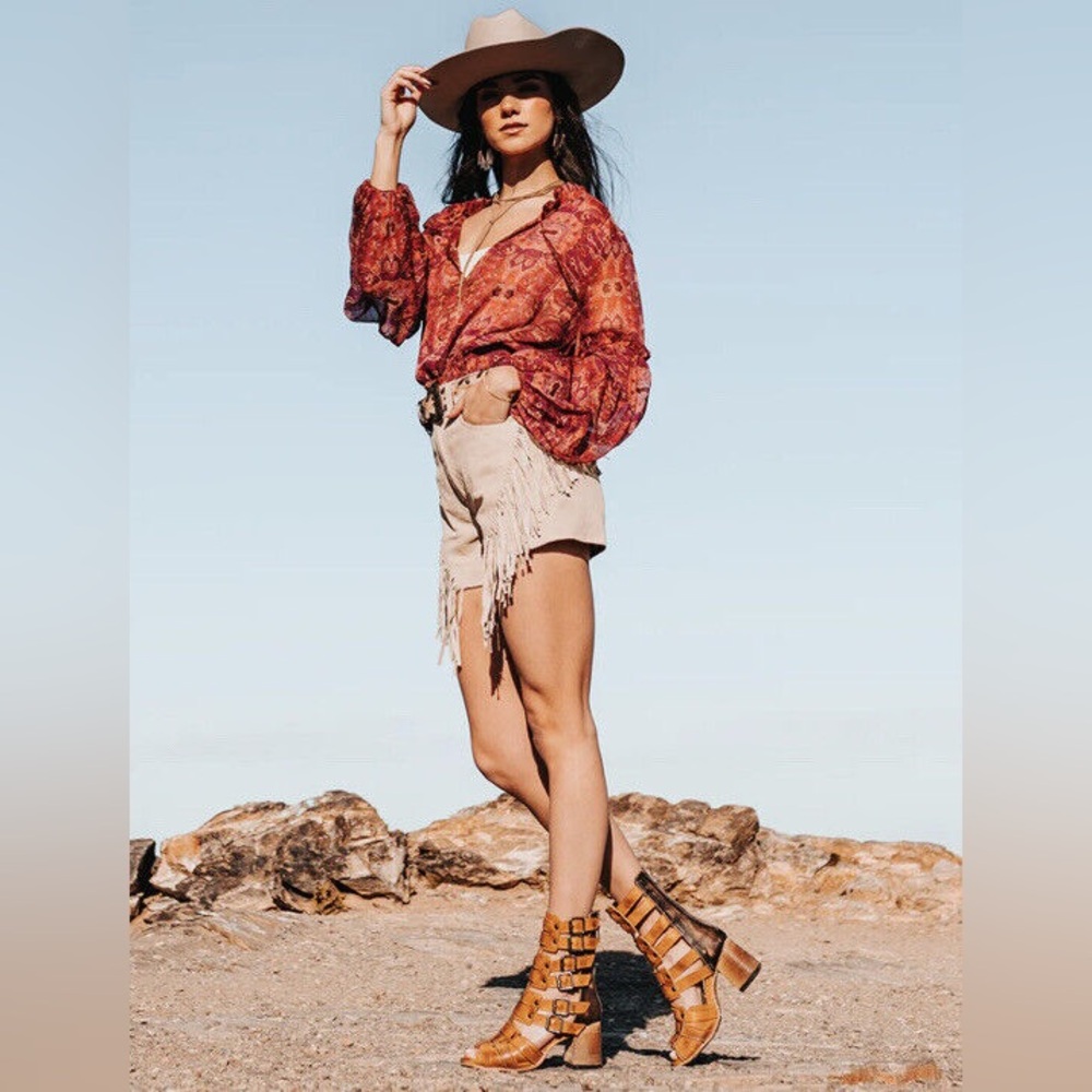 Freebird -Zane Sandal - SOLD OUT!!- Wheat- Size 6